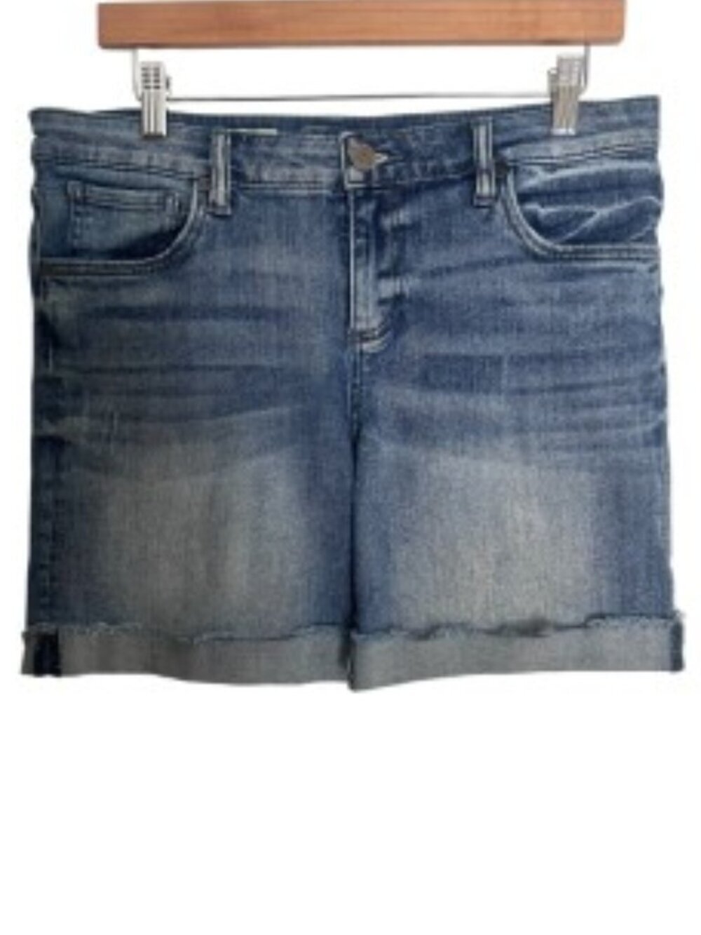 Kut from the Kloth Boyfriend Jean Shorts 10